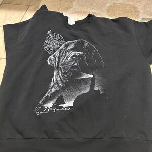 Gildan Black Newfoundland Dog T-Shirt